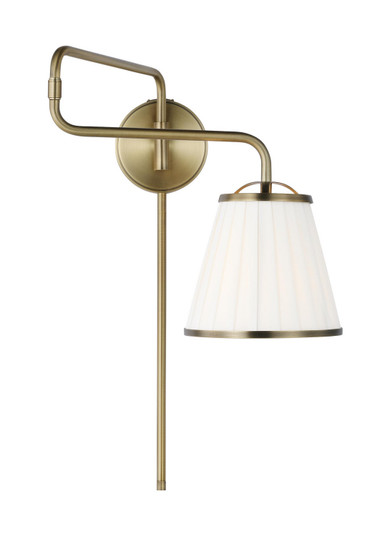 Esther One Light Wall Sconce in Time Worn Brass (454|LW1081TWB)