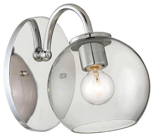 Exposed One Light Bath in Chrome (42|P1841-077)