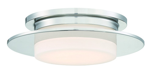 Press LED Flush Mount in Polished Nickel (42|P2016-613-L)