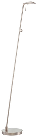 George'S Reading Room LED Floor Lamp in Brushed Nickel (42|P4324-084)