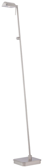 George's Reading Room LED Floor Lamp in Brushed Nickel (42|P4344-084)