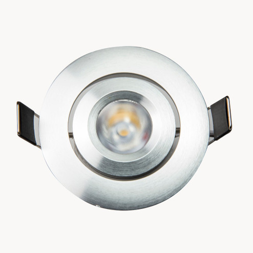 LED Downlight in Brushed Aluminum (509|GMR6-WW-BA)