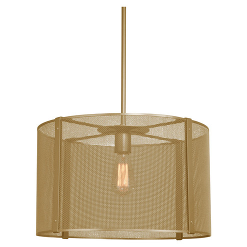 Uptown Mesh Pendant in Gilded Brass (404|CHB0019-18-GB-0-001-E2)