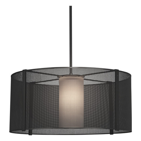 Uptown Mesh Pendant in Matte Black (404|CHB0019-24-MB-F-001-E2)