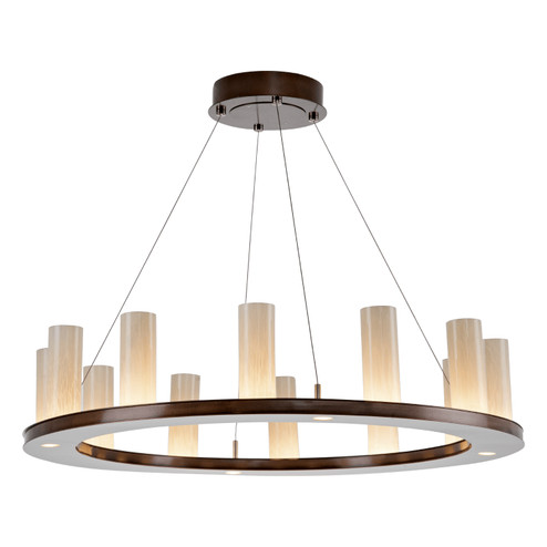 Carlyle LED Chandelier in Gunmetal (404|CHB0033-0D-GM-FS-CA1-L1)