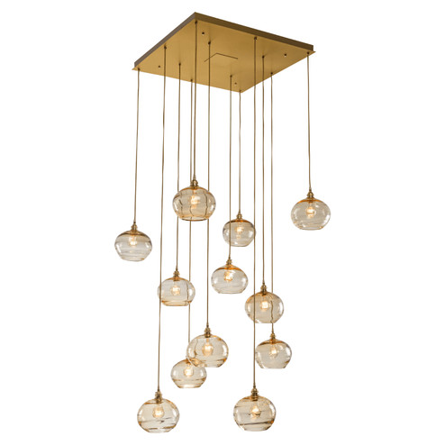 Coppa 12 Light Pendant in Beige Silver (404|CHB0036-12-BS-OA-C01-E2)