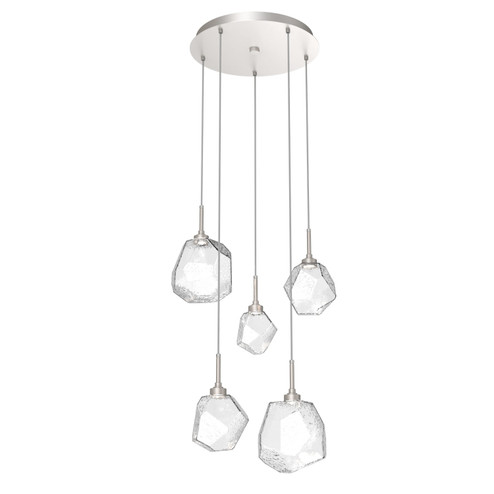 Gem LED Pendant in Beige Silver (404|CHB0039-05-BS-C-C01-L1)