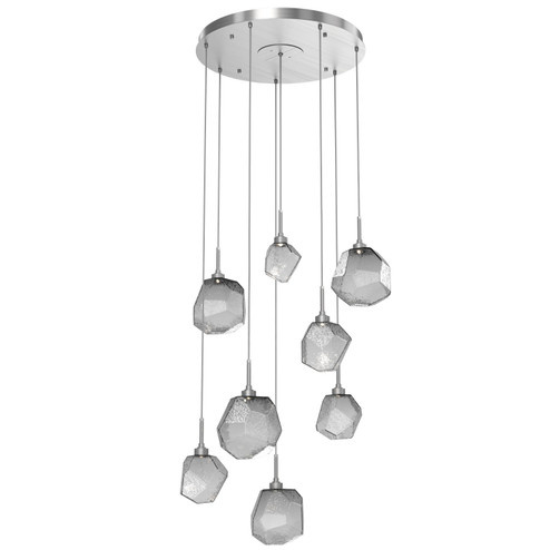 Gem LED Pendant in Satin Nickel (404|CHB0039-08-SN-S-C01-L1)