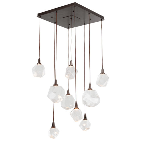 Gem LED Pendant in Gilded Brass (404|CHB0039-09-GB-B-C01-L1)