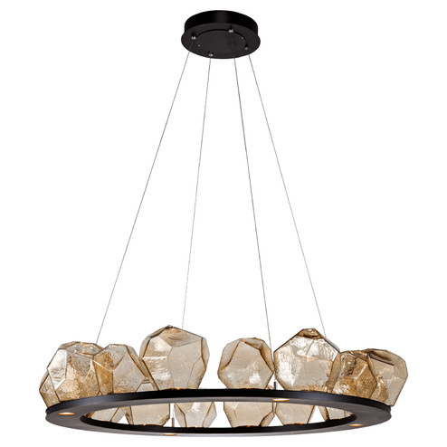 Gem LED Chandelier in Flat Bronze (404|CHB0039-0D-FB-S-CA1-L1)