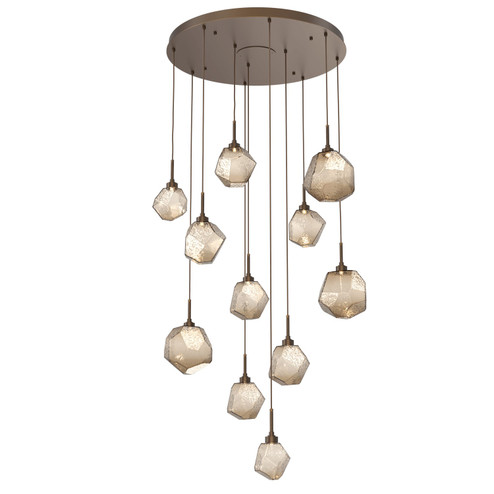 Gem LED Pendant in Flat Bronze (404|CHB0039-11-FB-B-C01-L3)