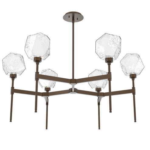 Gem LED Chandelier in Flat Bronze (404|CHB0039-39-FB-C-001-L3)