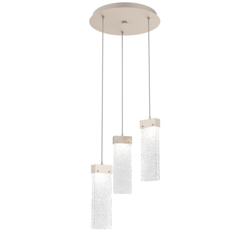 Parallel LED Pendant in Beige Silver (404|CHB0042-03-BS-CR-C01-L3)