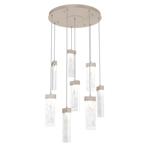 Parallel LED Pendant in Beige Silver (404|CHB0042-08-BS-CG-C01-L3)