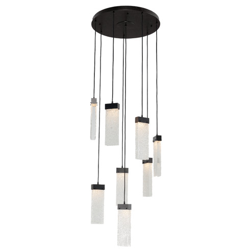 Parallel LED Pendant in Matte Black (404|CHB0042-08-MB-SG-C01-L3)