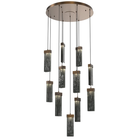 Parallel LED Pendant in Flat Bronze (404|CHB0042-11-FB-SG-C01-L1)