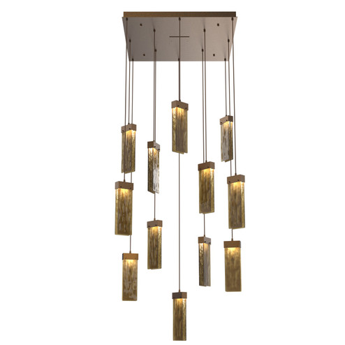 Parallel LED Pendant in Flat Bronze (404|CHB0042-12-FB-BG-C01-L1)