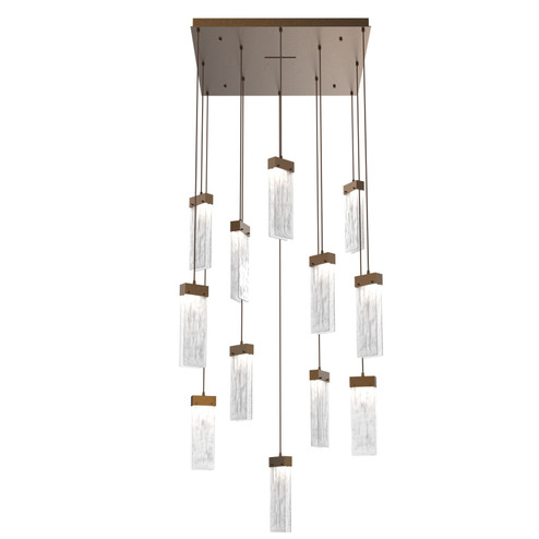 Parallel LED Pendant in Flat Bronze (404|CHB0042-12-FB-CG-C01-L1)