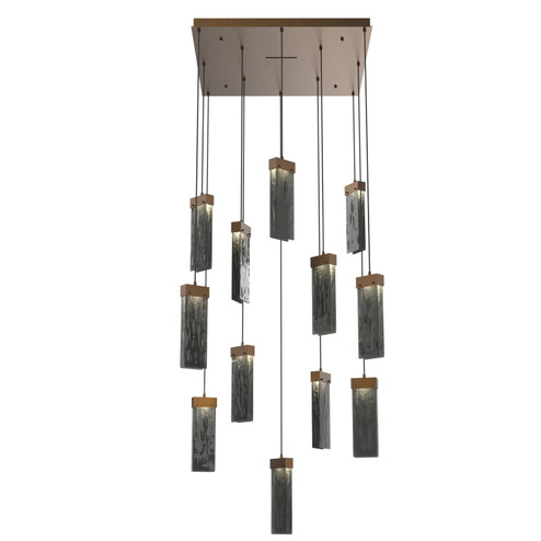 Parallel LED Pendant in Flat Bronze (404|CHB0042-12-FB-SG-C01-L3)