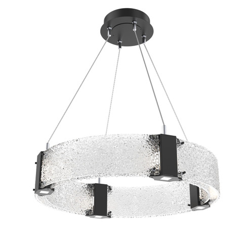 Parallel LED Chandelier in Matte Black (404|CHB0042-24-MB-CR-CA1-L1)