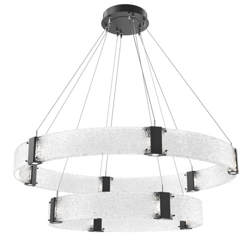 Parallel LED Chandelier in Matte Black (404|CHB0042-2B-MB-CR-CA1-L1)