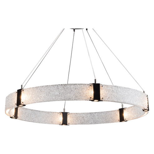 Parallel LED Chandelier in Heritage Brass (404|CHB0042-48-HB-CR-CA1-L3)