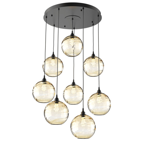Terra Pendant in Matte Black (404|CHB0047-08-MB-OA-C01-E2)