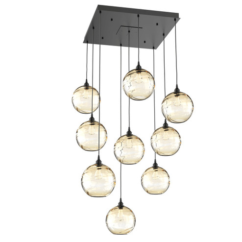 Terra Pendant in Matte Black (404|CHB0047-09-MB-OA-C01-E2)
