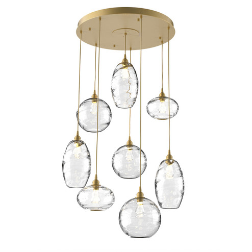 Misto Pendant in Gilded Brass (404|CHB0048-08-GB-OC-C01-E2)