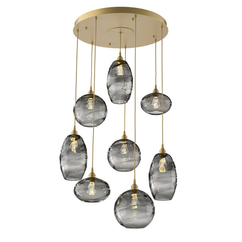 Misto Pendant in Gilded Brass (404|CHB0048-08-GB-OS-C01-E2)