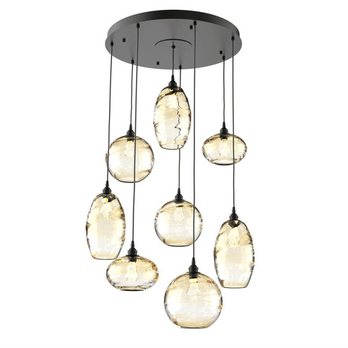 Misto Pendant in Matte Black (404|CHB0048-08-MB-OA-C01-E2)