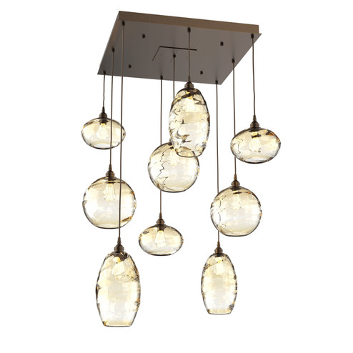 Misto Pendant in Flat Bronze (404|CHB0048-09-FB-OA-C01-E2)