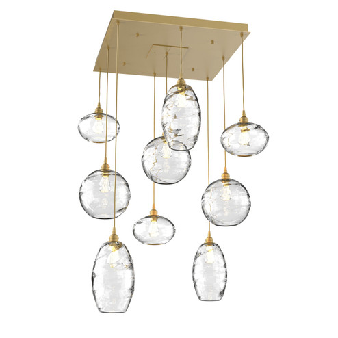 Misto Pendant in Gilded Brass (404|CHB0048-09-GB-OC-C01-E2)