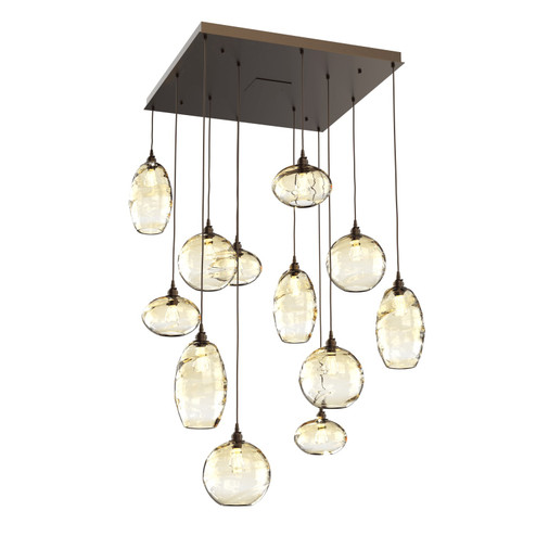 Misto Pendant in Flat Bronze (404|CHB0048-12-FB-OA-C01-E2)