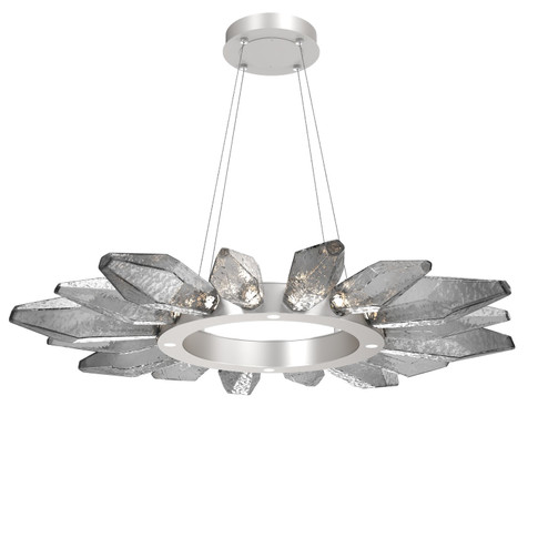 Rock Crystal LED Chandelier in Beige Silver (404|CHB0050-42-BS-CS-CA1-L1)