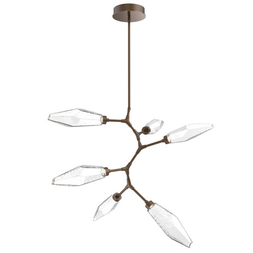 Rock Crystal LED Lantern in Flat Bronze (404|CHB0050-VA-FB-CC-001-L1)