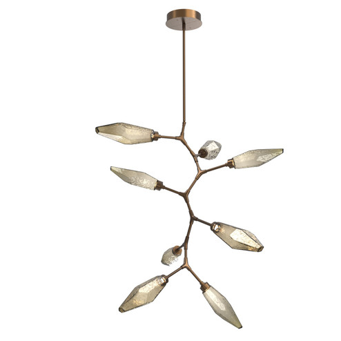 Rock Crystal LED Lantern in Flat Bronze (404|CHB0050-VB-FB-CB-001-L1)