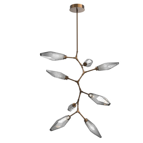 Rock Crystal LED Lantern in Flat Bronze (404|CHB0050-VB-FB-CS-001-L1)