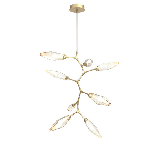 Rock Crystal LED Lantern in Gilded Brass (404|CHB0050-VB-GB-CA-001-L1)