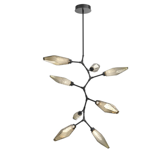 Rock Crystal LED Lantern in Matte Black (404|CHB0050-VB-MB-CB-001-L1)