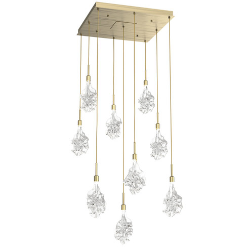 Blossom LED Pendant in Heritage Brass (404|CHB0059-09-HB-BC-C01-L3)