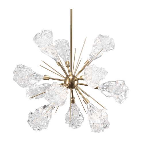 Blossom LED Starburst in Gilded Brass (404|CHB0059-0A-GB-BC-001-L1)