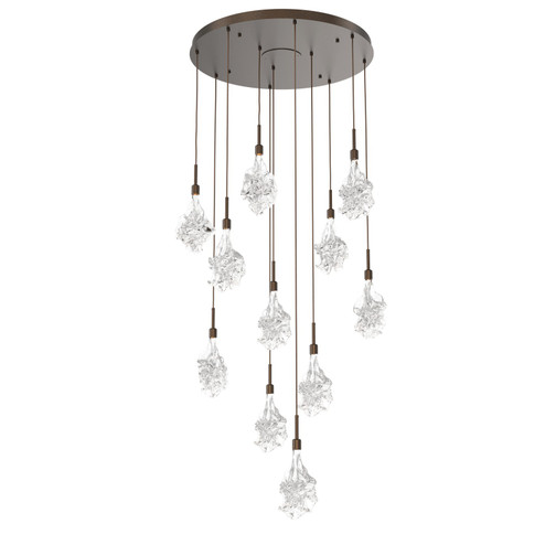 Blossom LED Pendant in Flat Bronze (404|CHB0059-11-FB-BC-C01-L3)