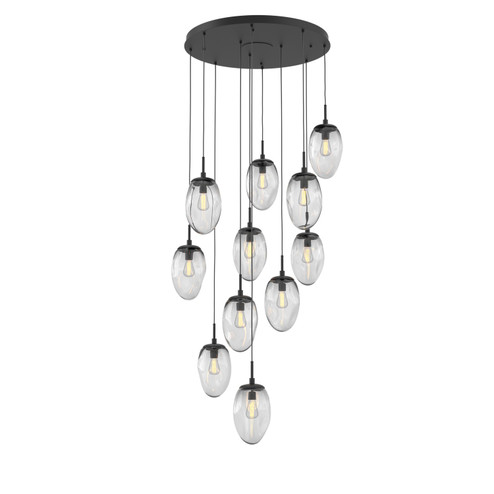 Meteo 11 Light Pendant in Matte Black (404|CHB0063-11-MB-C-C01-E2)