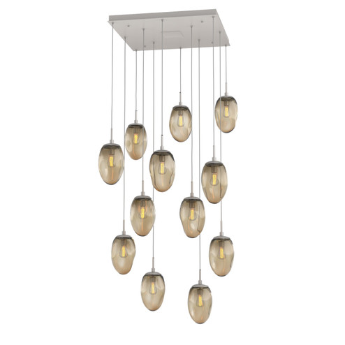 Meteo 12 Light Pendant in Beige Silver (404|CHB0063-12-BS-B-C01-E2)