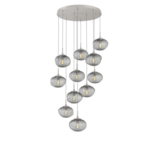 Nova 11 Light Pendant in Beige Silver (404|CHB0064-11-BS-S-C01-E2)