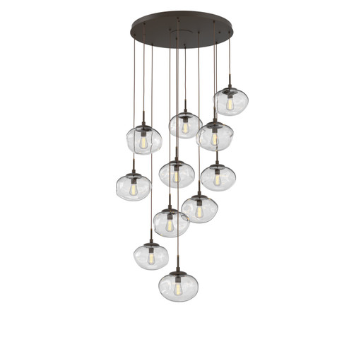 Nebula 11 Light Pendant in Flat Bronze (404|CHB0064-11-FB-C-C01-E2)