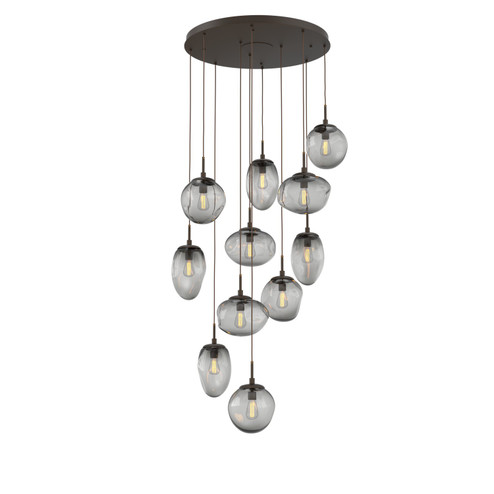 Cosmos 11 Light Pendant in Flat Bronze (404|CHB0065-11-FB-S-C01-E2)