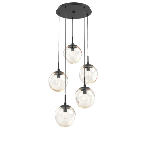 Aster LED Pendant in Matte Black (404|CHB0066-05-MB-FA-C01-L1)