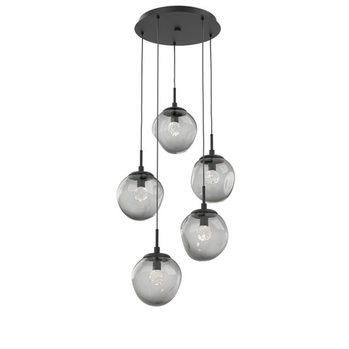 Aster LED Pendant in Matte Black (404|CHB0066-05-MB-FS-C01-L1)